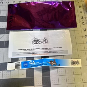 UNBENUTZTES ARMBAND TICKET 2012 Electric Zoo EZOO Flying Bat Rave Festival NY GA - Bild 1 von 6