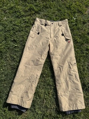Turbine Youth Boys Ski Pants Beige   Snow Pants Size Medium (read description) - Image 1 of 4