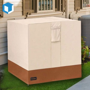 Heavy Duty Air Conditioner Cover Central AC Outdoor Protect Waterproof Dustproof - Picture 1 of 8