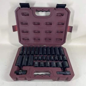 MATCO 30 Piece 1/2" Metric Deep And Shallow Socket Set SCPM306V - Bild 1 von 3