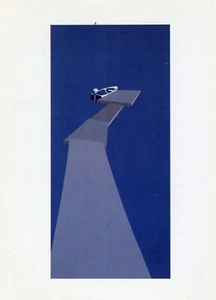 CARTOLINA Charles Pachter•Galleggiante 1985 Canada Art - Foto 1 di 1