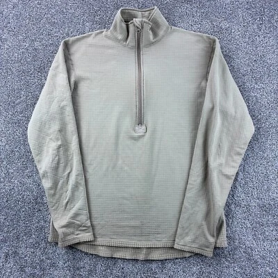 US Army Gen III Sudadera Para Hombres M Larga Beige Polartec Peso Medio 1/4 Cremallera Foto 1 de 4