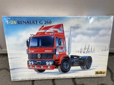 Rarissimo kit montaggio camion Renault G260 scala 1:24 Heller nuovo cellophane - Immagine 1 di 4