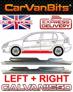 FOR VW GOLF 5 V MK5 03-09 5 DOOR HATCHBACK / ESTATE FULL SILL REPAIR PANEL PAIR - Picture 1 of 9