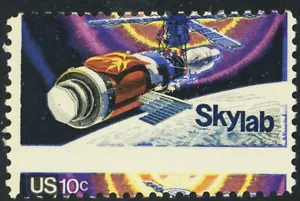 1529, MNH 10¢ Misperforated SkyLab Space Stamp Freaky Error * Stuart Katz - Picture 1 of 1