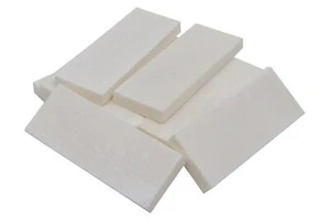 Nueces de hueso en blanco - 2,125" x 0,75" x 0,2" - Blanco - Paquete de 10 - Dobro grande - Imagen 1 de 1
