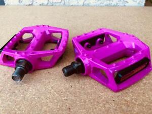 HOT PINK 1/2" ALLOY BICYCLE PEDALS BMX BIKE BEACH CRUISER MTB ROAD BICYCLES