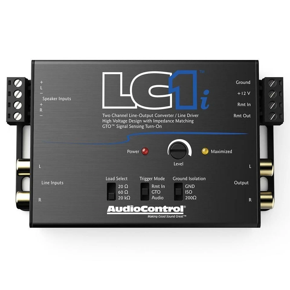AudioControl LC1i 2 Channel RCA Line Out High to Low Converter - Image 1 of 1
