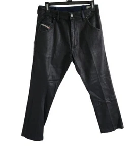 DIESEL KROOLEY- J  JJJ-N BOYS SZ 16 Y WASH BLACK STRETCH PANTS - Picture 1 of 7