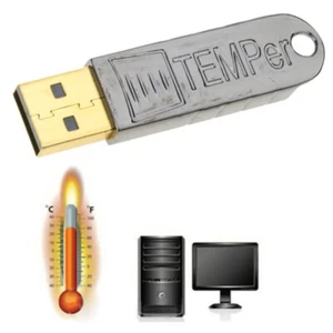 USB Sensor Control Alarm Data Logger Tester Temperature Measurement Thermometer - Afbeelding 1 van 8