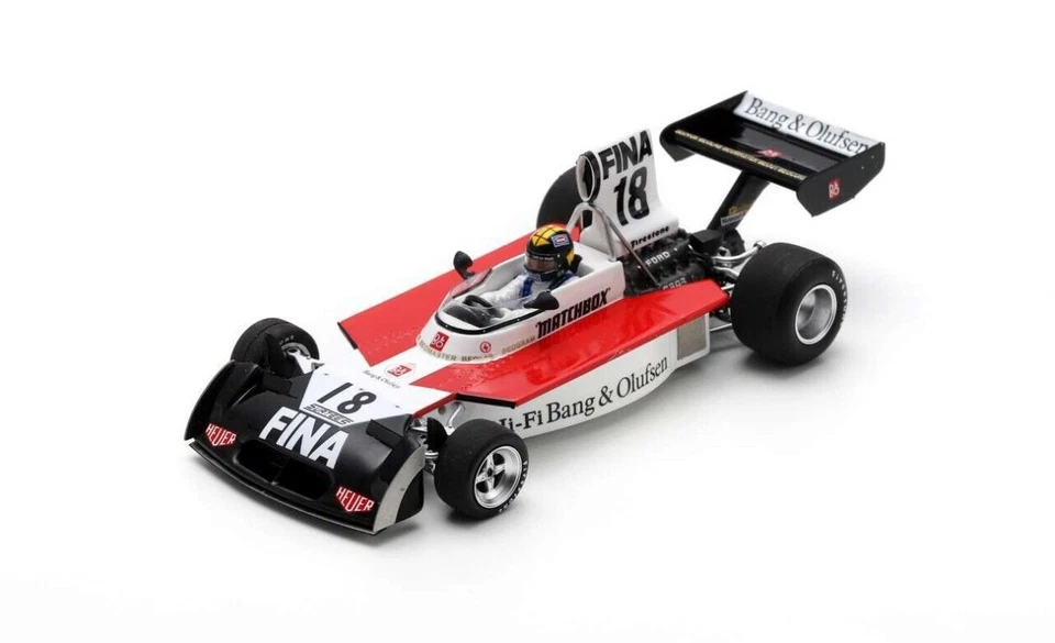 Surtees TS16 Carlos Pace #18 Spanish GP 1974 S9653 Spark 1/43 F1 Formula 1