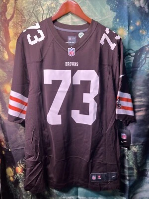 NWT Nike Game Version Joe Thomas Cleveland Browns Jersey Mens Large. - Image 1 of 4