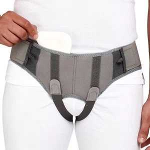 Cinturón Hernia Inguinal Para Hombre - Con Doble Cara Extraíble Izquierda y Derecha - Imagen 1 de 4