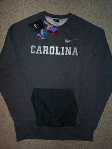 ($75) NIKE Carolina del Norte Tacones Alquitranados Sudadera Jersey Adulto HOMBRE/HOMBRE (s-pequeño) - Imagen 1 de 3