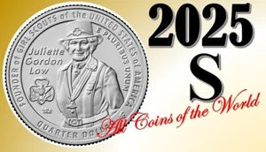 2025 S Juliette Gordon Low American Women Quarter - UNC - EE. UU. Como nuevo - Imagen 1 de 1