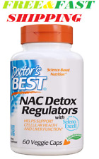 Doctor's Best NAC Detox Regulators with Seleno Excell, Non-GMO, Vegetarian, Soy