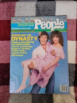 People Magazine May 10 1982 Pamela Sue Martin & John James, VTG CONAN AD  Foto 1 de 4