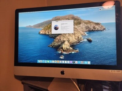 Apple iMac A1419 27 inch Desktop - ME089LL/A (September, 2013) - Image 1 of 3