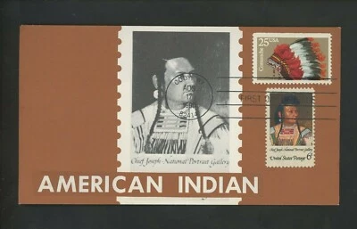 Ranto Cachet US FDC #2503 on 1364 Native American Indian headdress 1990 - Image 1 of 2