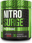 NITROSURGE Pre Workout Supplement - Endless Energy, Instant Strength Gains, Clea