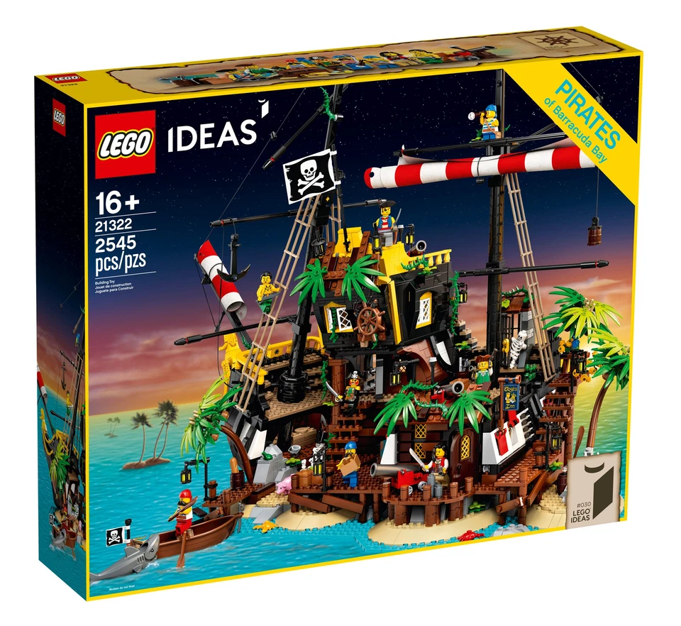 LEGO Ideas: Les pirates de la baie de Barracuda (21322)