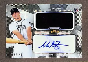 2013 Finest Jumbo Relic Refractor X-Fractor /149 Mike Zunino Rookie Auto RC - Picture 1 of 3
