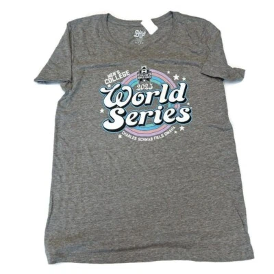 Camiseta Azul 84 Mujer XL Hombre Serie Mundial Universitaria 2023 Manga Corta Gris Foto 1 de 4