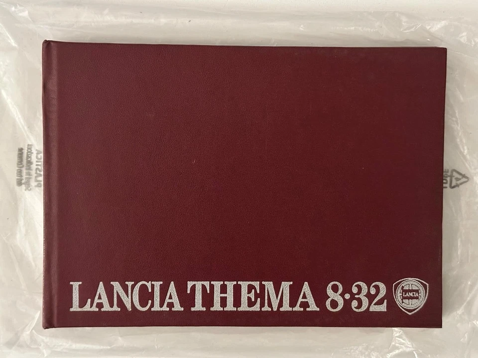 ORIGINALE!!! Libretto uso e manutenzione LANCIA THEMA 8-32 - Immagine 1 di 1