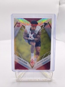 2022 Panini Phoenix #144 TYLER ALLGEIER Gold Prizm RC /75 Rookie Falcons