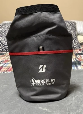Bolsa de bebidas aislada Bridgestone Foreplay gris con detalles rojos negros grises y blancos Foto 1 de 4