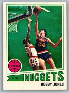 1977-78 Topps - White Back #118 Bobby Jones - HOF EX *TEXCARDS* - Bild 1 von 2