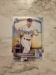 2025 Bowman Chrome Jac Caglianone #BCP-103 Refractor /499 Royals - Picture 1 of 2