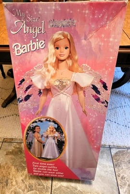 Barbie Mattel My Size Angel Princess 1998 3 pies de alto nueva sin usar, en caja muy rara sellada Foto 1 de 4