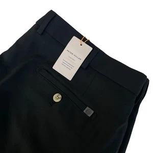 Peter Millar Crown Sport Salem Shorts schwarz Größe 40 105 $ - Bild 1 von 7