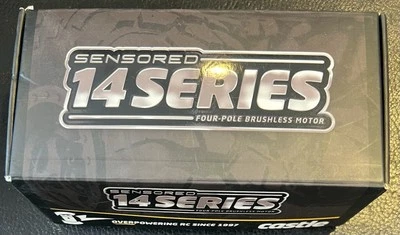 Motor con sensor sin escobillas Castle Creations 4 polos 1406-3800Kv con conector fem de 4 mm Foto 1 de 3