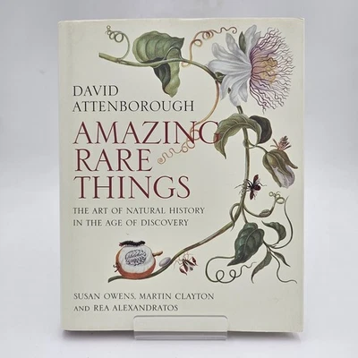 Amazing Rare Things by David Attenborough | Natural History Art Book | HC DJ NEW - Image 1 of 4