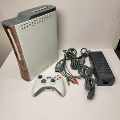 Xbox 360 Arcade 60gb HDD w/ Controller and Cables Bundle Custom Plate - Image 1 of 4