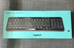 Logitech K360 Compact and Slim Wireless Keyboard New In Box! - Picture 1 of 2