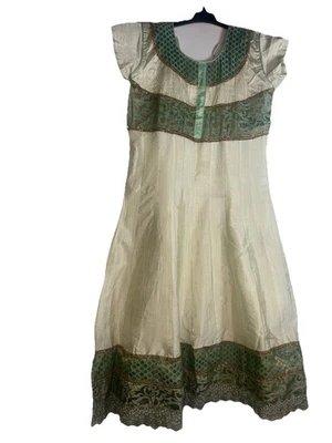 Precioso Elegante Indio Salwar Kameez, Forrado Talla L Foto 1 de 4