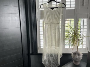 Ladies White Lace Mela Loves London Dress, Size 10 - Picture 1 of 10