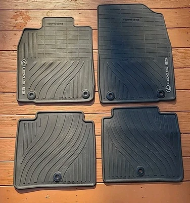 Alfombrillas para todo tipo de clima Lexus ES300h/ES350 2013-2015 4 piezas genuinas (e7) Foto 1 de 4