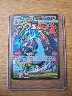 Mega-Glurak X EX MEP023 / Glurak Promo Deutsch De Ultra Premium Kollektion NM - Bild 1 von 2