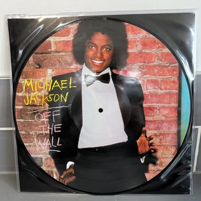 MICHAEL JACKSON - OFF THE WALL 2018 EU PICTURE DISC VINYL LP EX/VG - Image 1 of 4