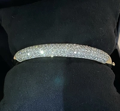 Brazalete Brazalete Diamantes con 4.62ctw de Diamantes y Oro 14K $12,000 Foto 1 de 4
