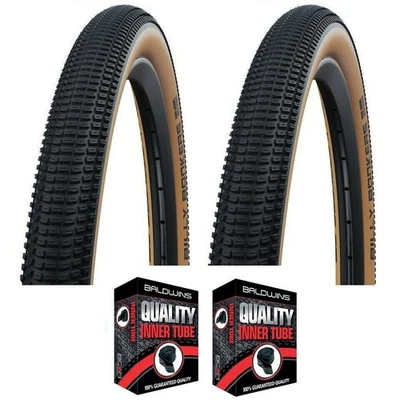 Schwalbe BILLY BONKERS 26 x 2.25 BRONZE WALL Dirt Jump Bike TYRE s TUBE s - Image 1 of 4