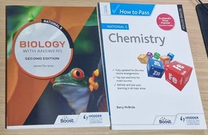 National 5 Biology And Chemistry Hodder Gibson Textbook Bundle - Picture 1 of 5
