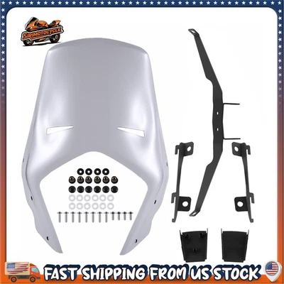 Double Bubble Windscreen Windshield Deflector For KTM 390 790 890 ADV 2019-2022 - Image 1 of 4