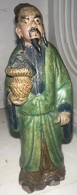 Antique Chinese Mudman ,               5 3/4 ", "CHINA", Rare, 100+ years old - Image 1 of 4