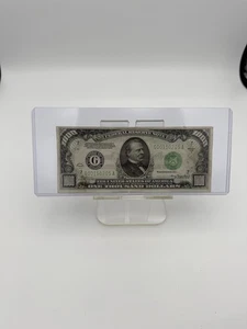 1934-A $1000 Bill Federal Reserve Note Cleveland – Rare Old US Currency - Picture 1 of 15