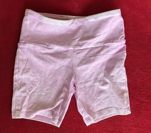 More Than Magic Girl's Pink & White Pull Up Gym Shorts Size: XS (4/5) - Picture 1 of 7